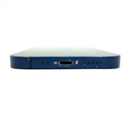 【全額返金保証】【最速発送】Apple iPhone iPhone 12 128GB ブルー docomo 白ロム 動作確認済 79%
