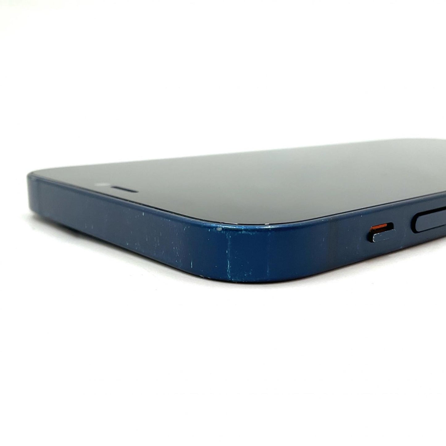 【全額返金保証】【最速発送】Apple iPhone iPhone 12 128GB ブルー docomo 白ロム 動作確認済 79%