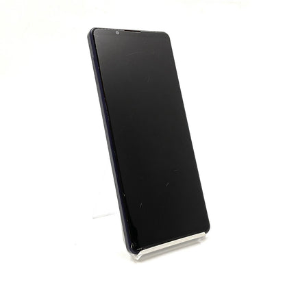 【最速発送】Sony Xperia 1 III 256GB フロストパープル docomo SO-51B 白ロム【難有】