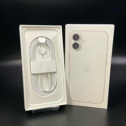 【全額返金保証】【最速発送】Apple iPhone iPhone 16 Plus 128GB ホワイト SIMフリー 白ロム 美品 動作確認済 100%