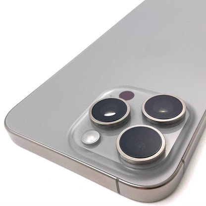 【全額返金保証】【最速発送】Apple iPhone iPhone 15 Pro Max 1TB ナチュラルチタニウム au 動作確認済 93%