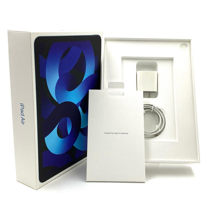 【全額返金保証】【最速発送】Apple iPad Air 10.9インチ 第5世代 64GB ブルー Wi-Fi 美品 動作確認済