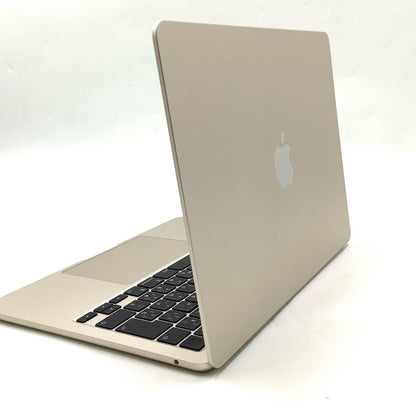 【全額返金保証】【最速発送】Apple MacBook Air 13.6インチ 2022 Apple M2 8GB SSD 256GB スターライト 100% 超美品 動作確認済