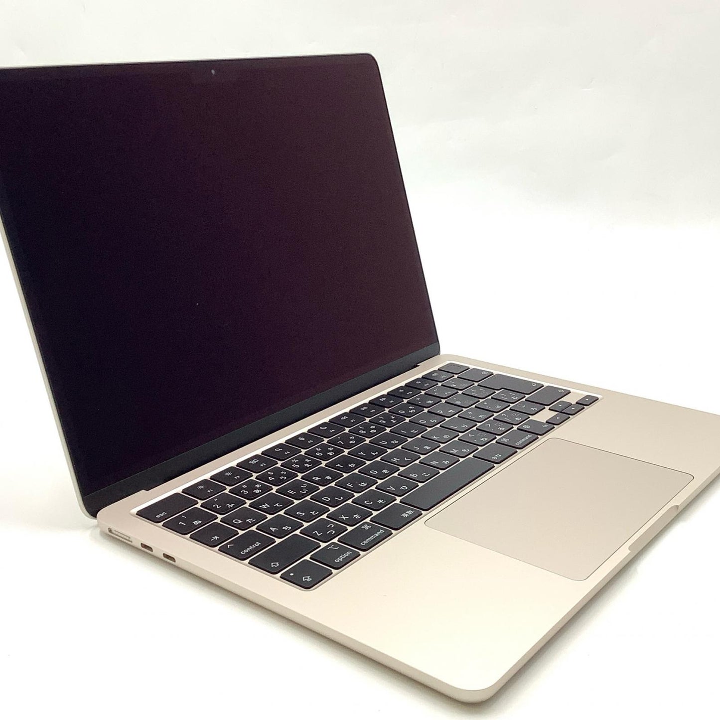 【全額返金保証】【最速発送】Apple MacBook Air 13.6インチ 2022 Apple M2 8GB SSD 256GB スターライト 100% 超美品 動作確認済