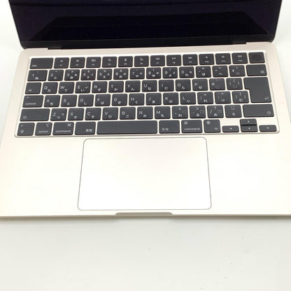 【全額返金保証】【最速発送】Apple MacBook Air 13.6インチ 2022 Apple M2 8GB SSD 256GB スターライト 100% 超美品 動作確認済