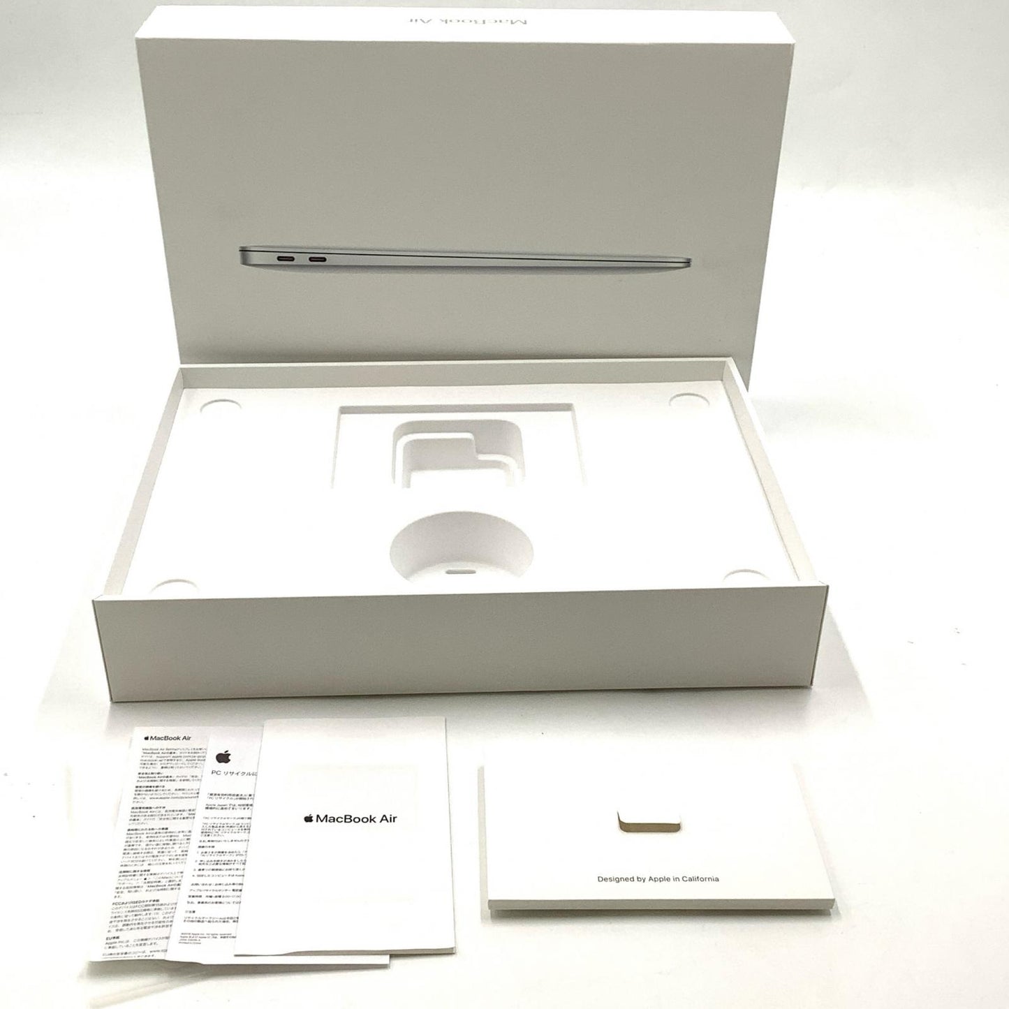 【全額返金保証】【最速発送】Apple MacBook Air 13インチ 2019 Intel Core i5 8GB SSD 128GB シルバー 動作確認済