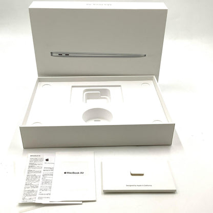 【全額返金保証】【最速発送】Apple MacBook Air 13インチ 2019 Intel Core i5 8GB SSD 128GB シルバー 動作確認済