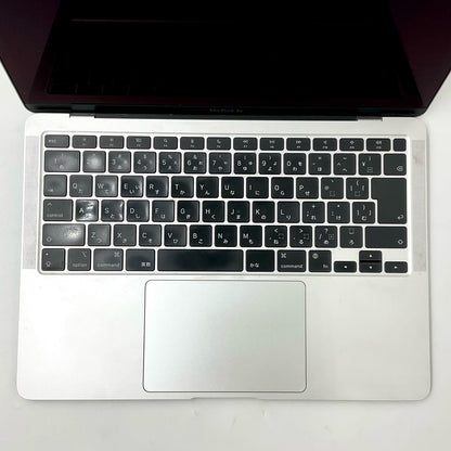 【全額返金保証】【最速発送】Apple MacBook Air 13.3インチ 2020 Apple M1 8GB SSD 256GB シルバー 89% 動作確認済