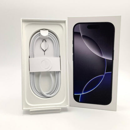 【全額返金保証】【最速発送】Apple iPhone iPhone 16 Pro 256GB ブラックチタニウム SIMフリー 白ロム 動作確認済 99%