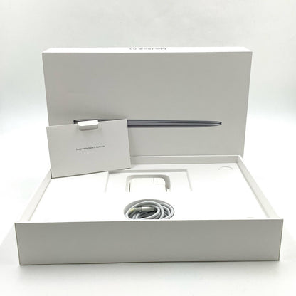 【全額返金保証】【最速発送】Apple MacBook Air 13インチ 2020 1.1GHz クアッドコアIntel Core i5 8GB SSD 512GB スペースグレイ 80.7% 動作確認済