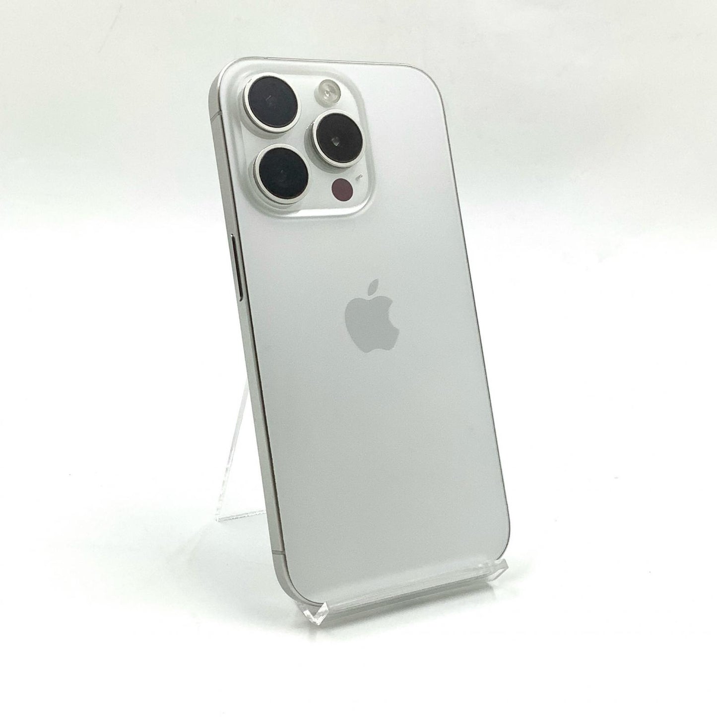 【全額返金保証】【最速発送】Apple iPhone iPhone 15 Pro 256GB ホワイトチタニウム SIMフリー 白ロム 動作確認済 86%