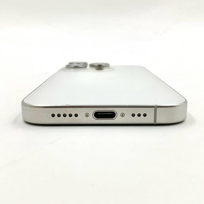 【全額返金保証】【最速発送】Apple iPhone iPhone 15 Pro 256GB ホワイトチタニウム SIMフリー 白ロム 動作確認済 86%