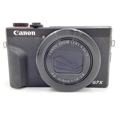【全額返金保証】【最速発送】Canon コンパクトデジタルカメラ PowerShot G7 X Mark III [ブラック] 美品 動作確認済