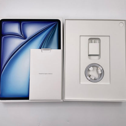 【全額返金保証】【最速発送】Apple iPad iPad Air(M2) 13インチ 第6世代 128GB ブルー Wi-Fi 動作確認済