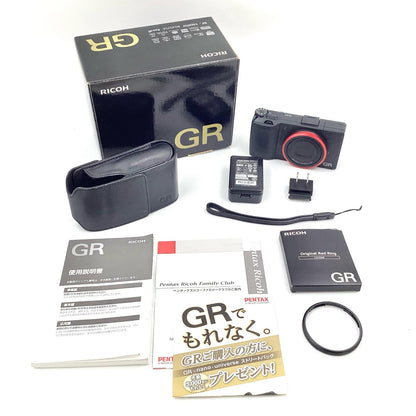 【全額返金保証】【最速発送】RICOH コンパクトデジタルカメラ GR 美品 動作確認済