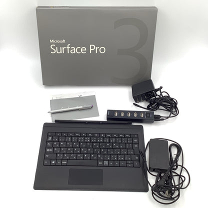 【全額返金保証】【最速発送】Microsoft Surface Pro 3 1631 Intel(R) Core(TM) i7-4650U CPU @ 1.70GHz 8GB SSD 256GB 102% 動作確認済