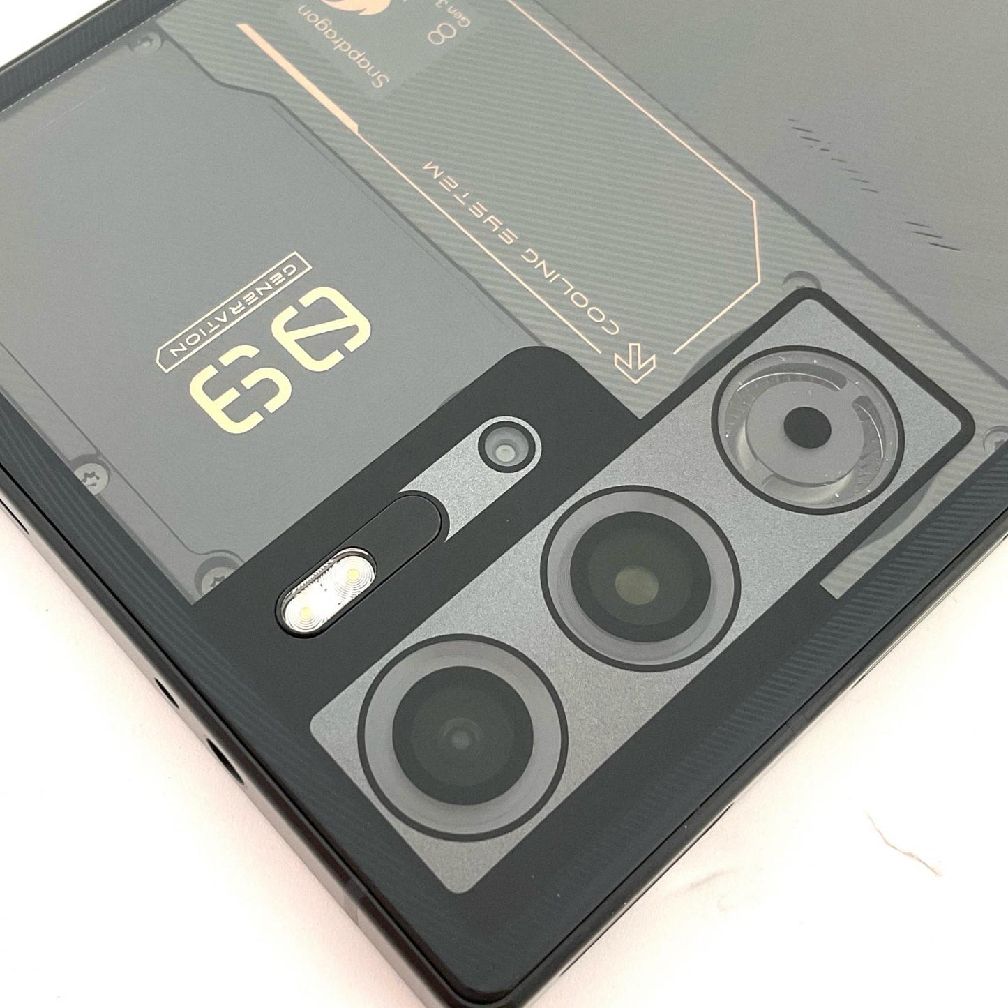 【全額返金保証】【最速発送】REDMAGIC REDMAGIC 9 Pro 512GB 透明ブラック: Cyclone SIMフリー NX769J 白ロム 超美品 動作確認済