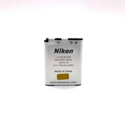 【全額返金保証】【最速発送】Nikon コンパクトデジタルカメラ COOLPIX S33 ブルー 美品 動作確認済