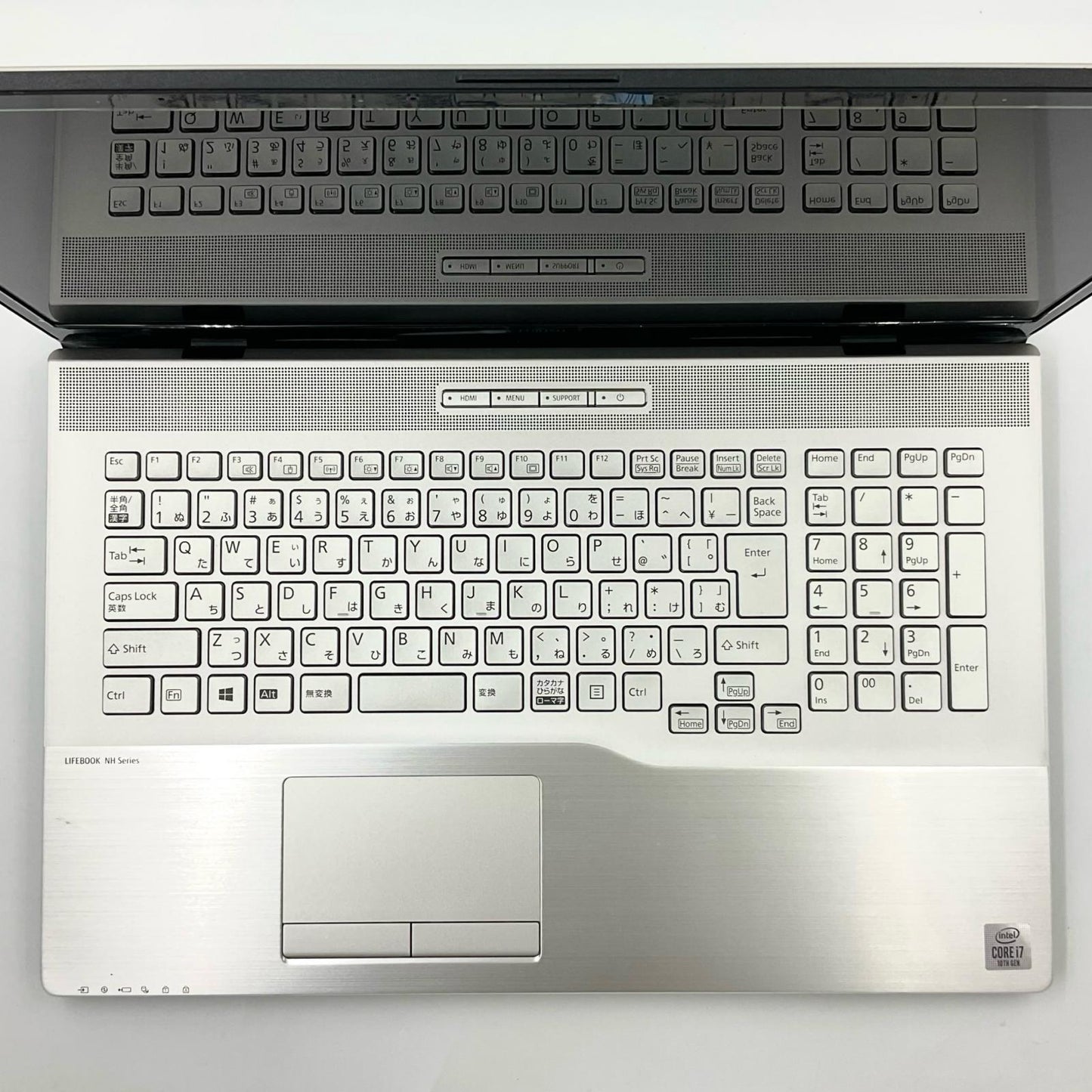 【全額返金保証】【最速発送】FUJITSU LIFEBOOK NH90/E2 FMVN90E2G Intel(R) Core(TM) i7-10750H CPU @ 2.60GHz 8GB HDD 1TB M.2 SSD 256GB 95.6% 美品 動作確認済