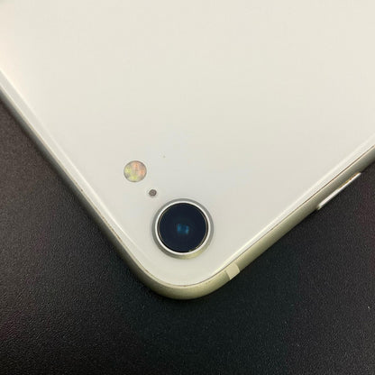 【全額返金保証】【最速発送】Apple iPhone iPhone SE（第2世代） 128GB ホワイト SIMフリー 白ロム 動作確認済 90%