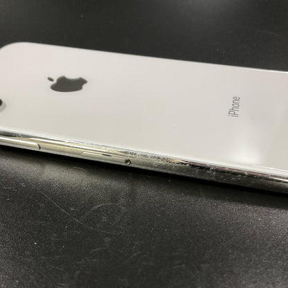 【全額返金保証】【最速発送】Apple iPhone iPhone X 256GB シルバー docomo 白ロム 動作確認済 76%
