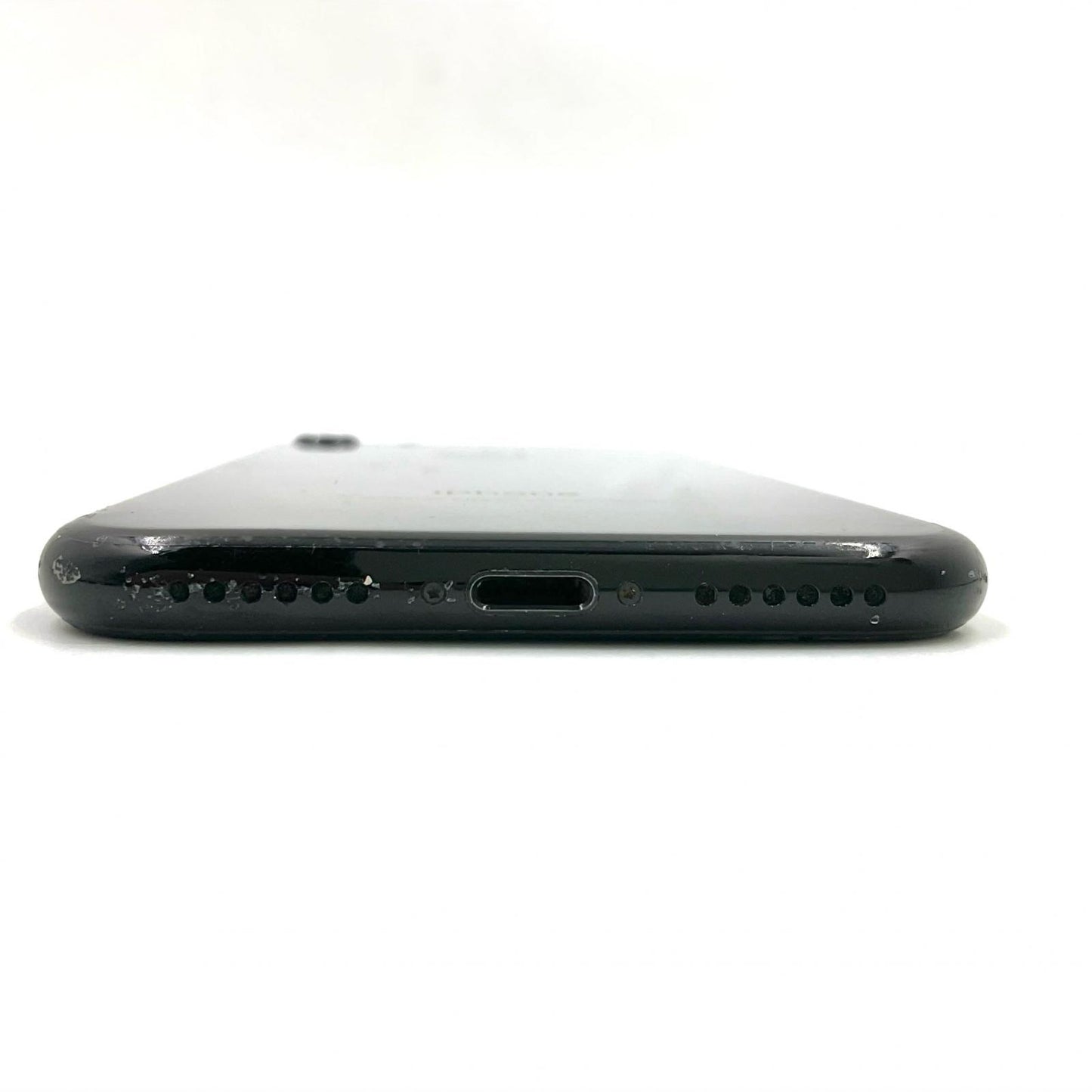 【最速発送】Apple iPhone iPhone 7 256GB ジェットブラック au 白ロム【難有】 88%