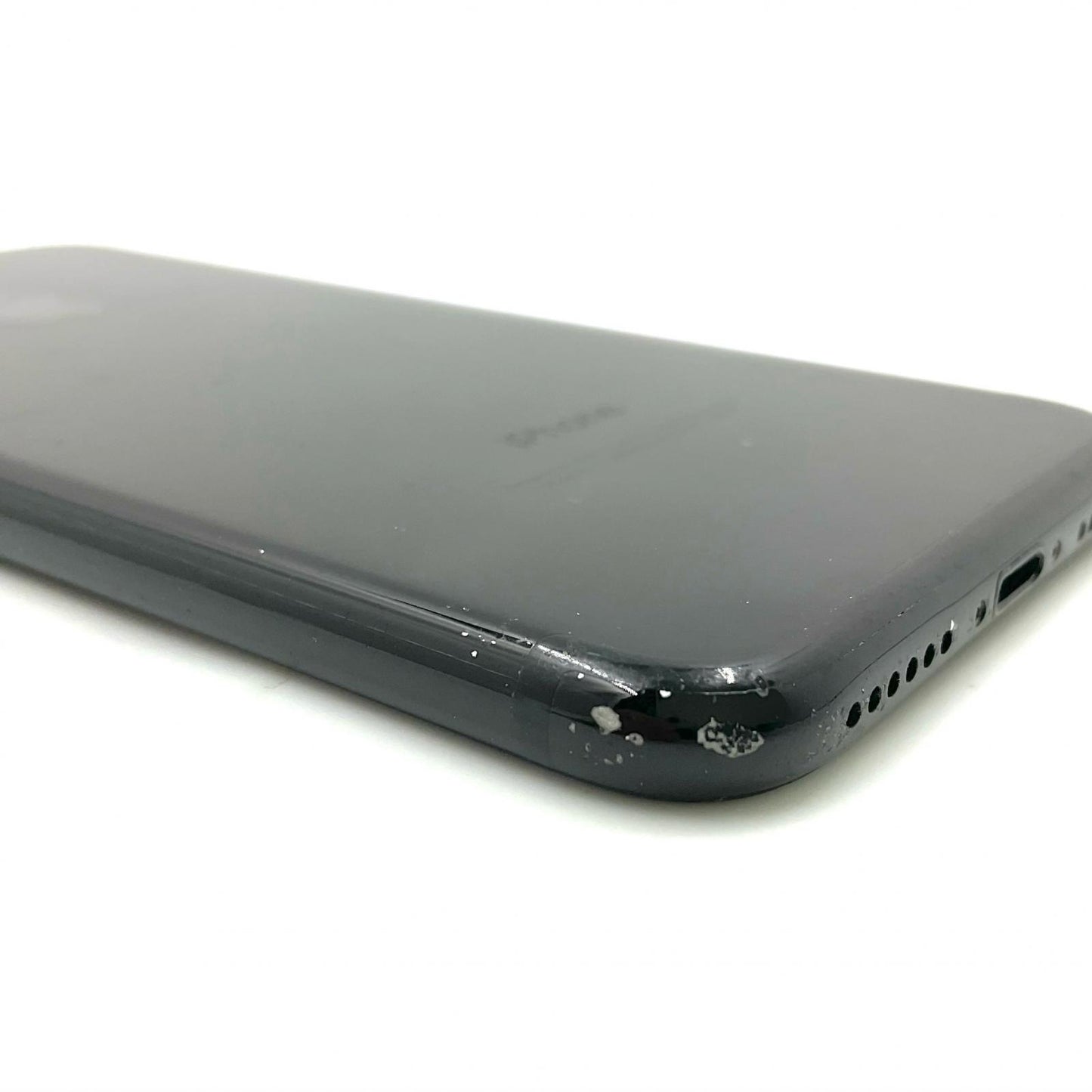 【最速発送】Apple iPhone iPhone 7 256GB ジェットブラック au 白ロム【難有】 88%
