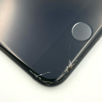 【最速発送】Apple iPhone iPhone 7 256GB ジェットブラック au 白ロム【難有】 88%