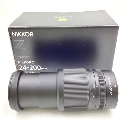 【全額返金保証】【最速発送】Nikon NIKKOR Z 24-200mm f/4-6.3 VR 美品 動作確認済