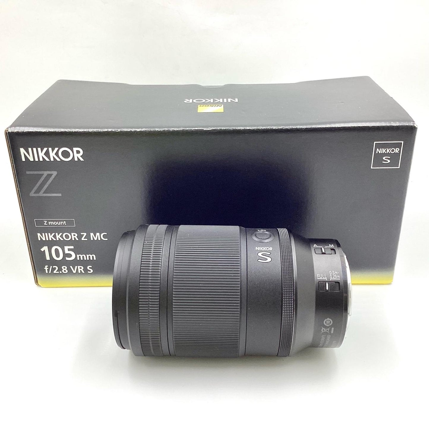 【全額返金保証】【最速発送】Nikon NIKKOR Z MC 105mm f/2.8 VR S 美品 動作確認済
