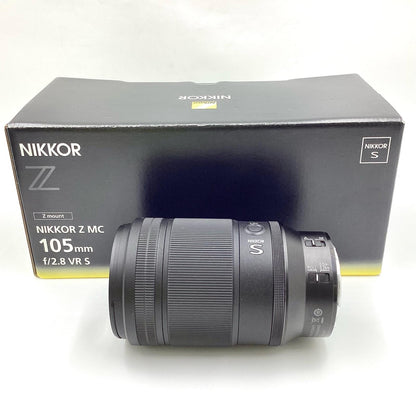 【全額返金保証】【最速発送】Nikon NIKKOR Z MC 105mm f/2.8 VR S 美品 動作確認済