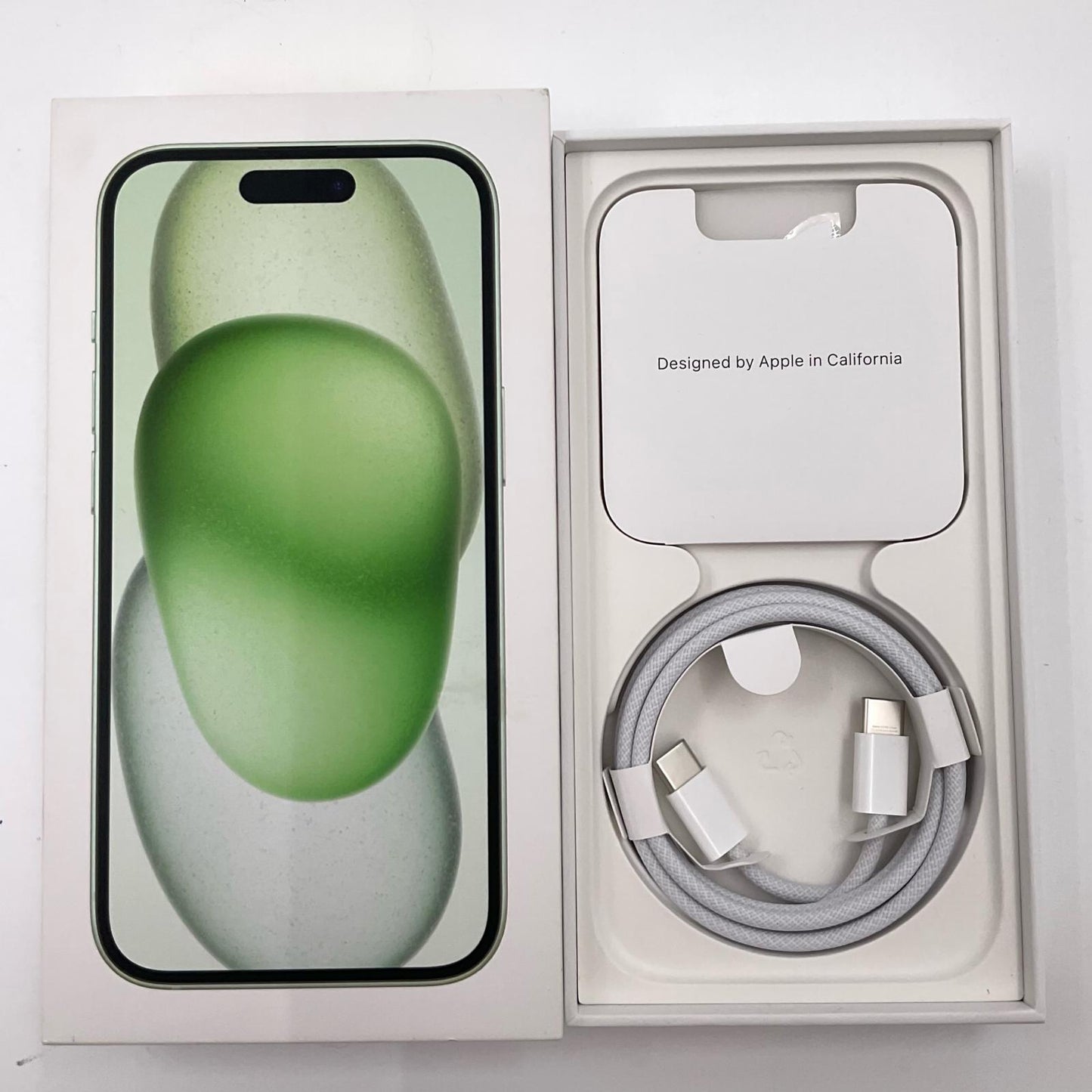 【全額返金保証】【最速発送】Apple iPhone iPhone 15 128GB グリーン SIMフリー 白ロム 美品 動作確認済 87%