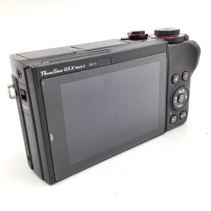 【全額返金保証】【最速発送】Canon コンパクトデジタルカメラ PowerShot G5 X Mark II 美品 動作確認済