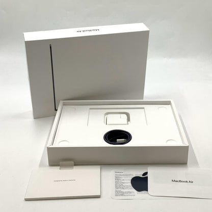 【全額返金保証】【最速発送】Apple MacBook Air 13インチ 2022 Apple M2 8GB SSD 256GB ミッドナイト 100% 動作確認済