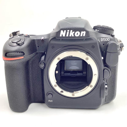 【全額返金保証】【最速発送】Nikon デジタル一眼 D500 ボディ ブラック 美品 動作確認済