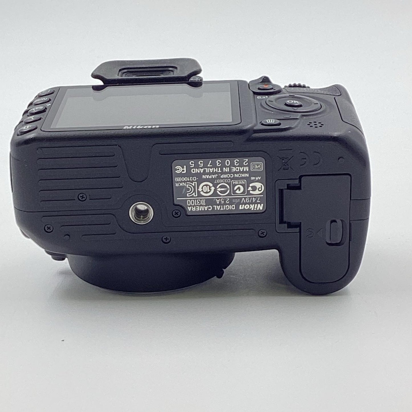 【全額返金保証】【最速発送】Nikon デジタル一眼 D3100 ボディ ブラック 動作確認済