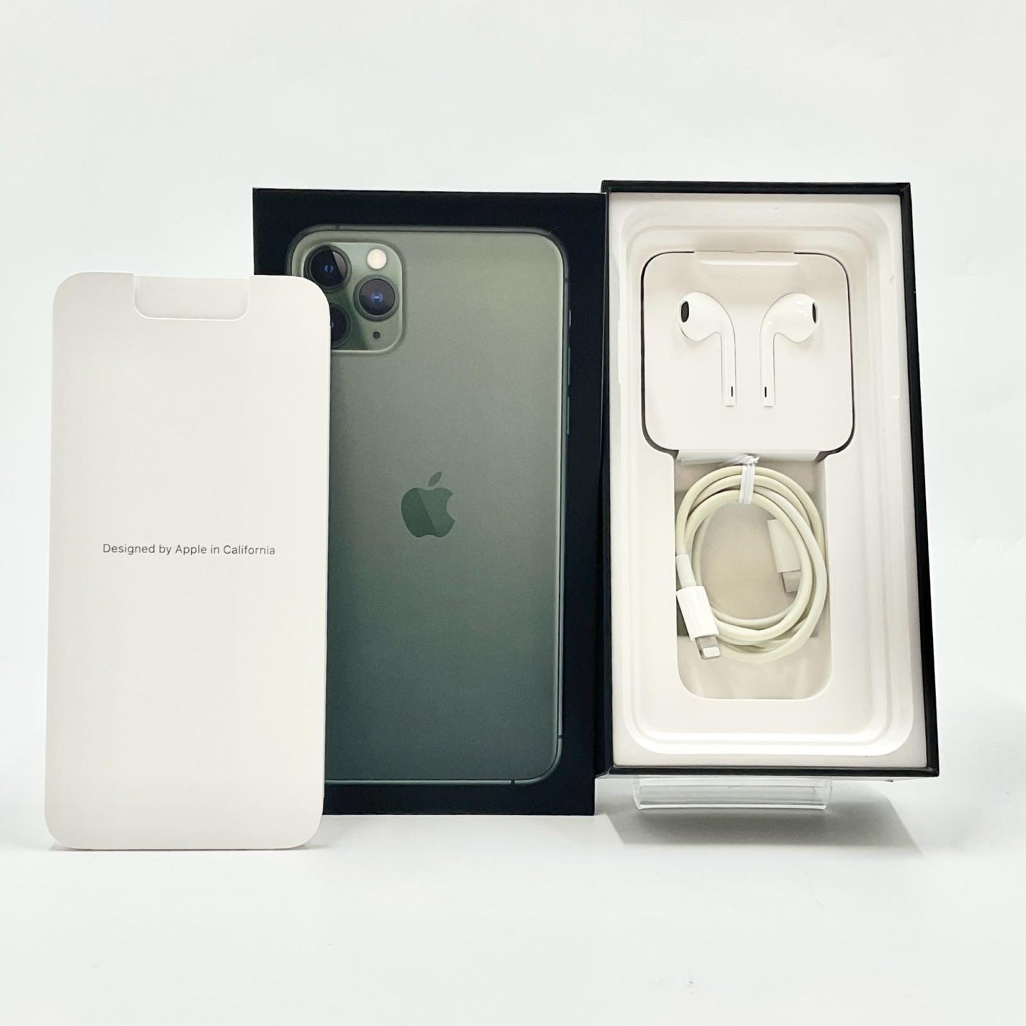 【最速発送】Apple iPhone iPhone 11 Pro Max 256GB ミッドナイトグリーン Softbank 白ロム【難有】 74%