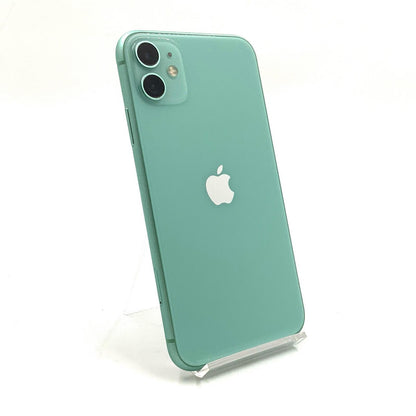 【全額返金保証】【最速発送】Apple iPhone iPhone 11 64GB グリーン docomo 白ロム 動作確認済 86%