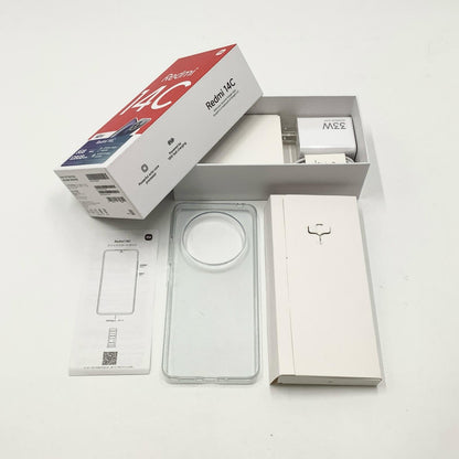 【全額返金保証】【最速発送】Xiaomi Redmi 14C 128GB Starry Blue SIMフリー 2409BRN2CL 白ロム 超美品 動作確認済