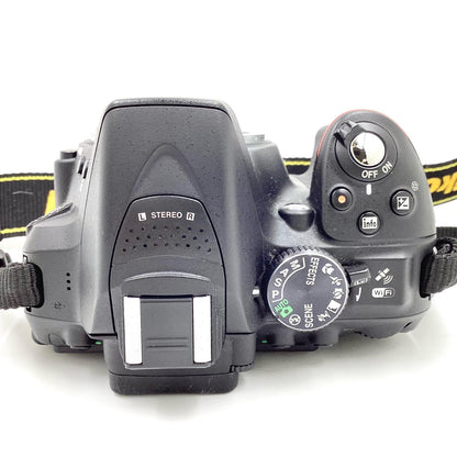 【全額返金保証】【最速発送】Nikon デジタル一眼 D5300　ボディ　ブラック 美品 動作確認済
