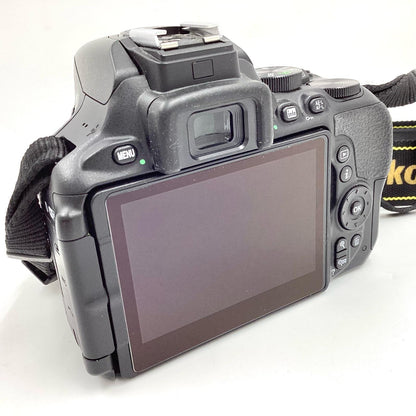 【全額返金保証】【最速発送】Nikon デジタル一眼 D5600 ボディ ブラック 動作確認済