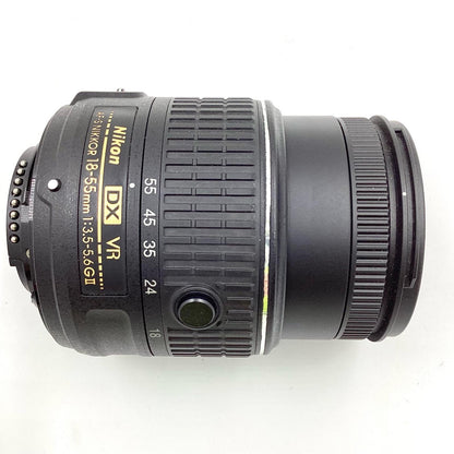 【全額返金保証】【最速発送】Nikon AF-S DX NIKKOR 18-55mm f/3.5-5.6G VR II 動作確認済