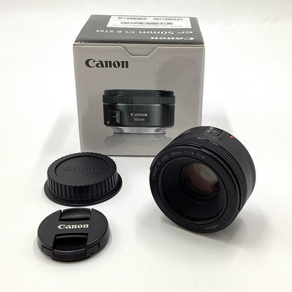 【全額返金保証】【最速発送】Canon EF50mm F1.8 STM　ブラック 超美品 動作確認済