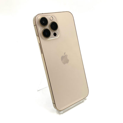 【全額返金保証】【最速発送】Apple iPhone iPhone 13 Pro Max 256GB ゴールド SIMフリー 白ロム 動作確認済 79%