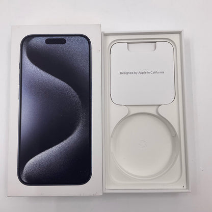 【全額返金保証】【最速発送】Apple iPhone iPhone 15 Pro 512GB ブルーチタニウム SIMフリー 白ロム 動作確認済 83%