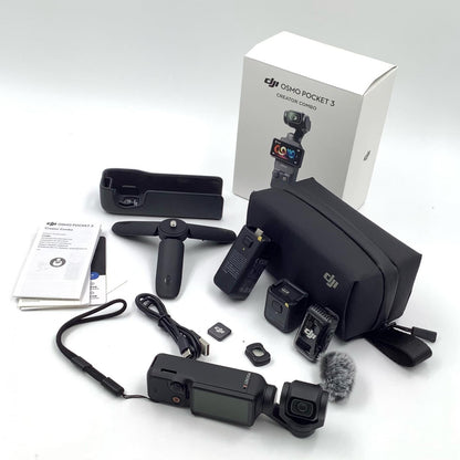 【全額返金保証】【最速発送】DJI OSMO POCKET 3 クリエイターコンボ 美品 動作確認済
