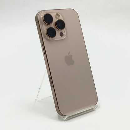 【全額返金保証】【最速発送】Apple iPhone iPhone 16 Pro 256GB デザートチタニウム SIMフリー 美品 動作確認済 96%
