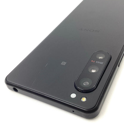 【最速発送】Sony Xperia 5 IV 256GB ブラック SIMフリー XQ-CQ44 白ロム【難有】