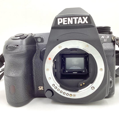 【全額返金保証】【最速発送】PENTAX デジタル一眼 K-3 II ボディ ブラック 動作確認済