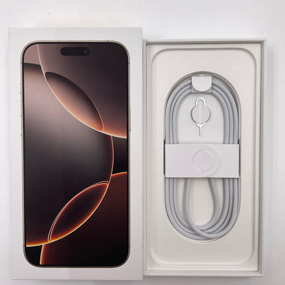 【全額返金保証】【最速発送】Apple iPhone iPhone 16 Pro Max 256GB デザートチタニウム SIMフリー 白ロム 美品 動作確認済 99%